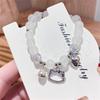 Imitation Jade Gold Branches And Jade Leaves Bracelet