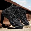 Horse Boots Men's Fashion Workwear Sports Shoes Men's Autumn Winter Outdoor Casual Leather Boots High Top Boots 2026 New Style