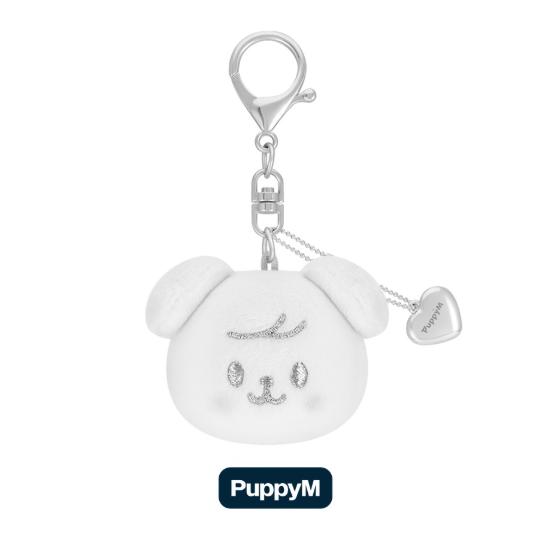 Pre-order Stray Kids World Tour dominATE: celebrATE SKZOO Face Key Ring Silver ver.