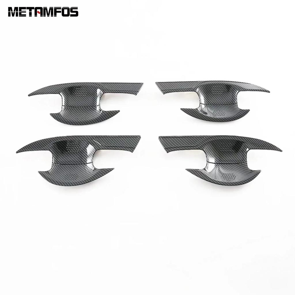 For Lexus NX 250 350 350H 450H    2024 2025 Carbon Fiber Side Door Handle Bowl Cover Trim Protection Cap Accessories