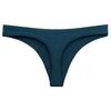 Damen 95% Baumwolle Atmungsaktive Low-Waist Yoga-Tangas