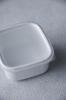 Noda Horo White Series Storage Container, Square S, with Seal Lid, Made In Japan, WS-S
