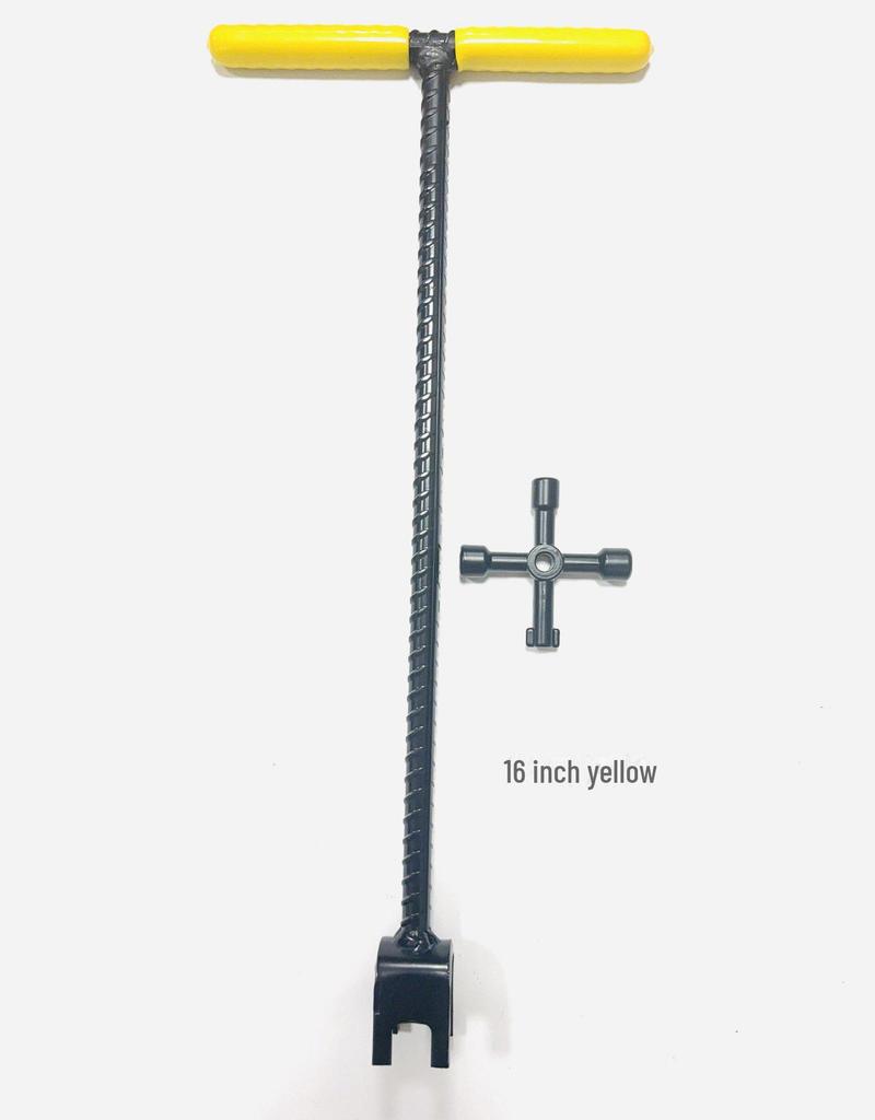 Multi-functional T-Handle Water Meter Wrench
