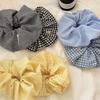 Women's Big Check Gingham Check Gopchang Scrunchie Hairband