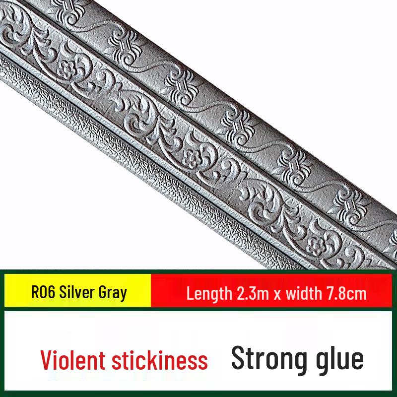 Waterproof 3D Self-Adhesive Skirting & Door Frame Edging Stickers