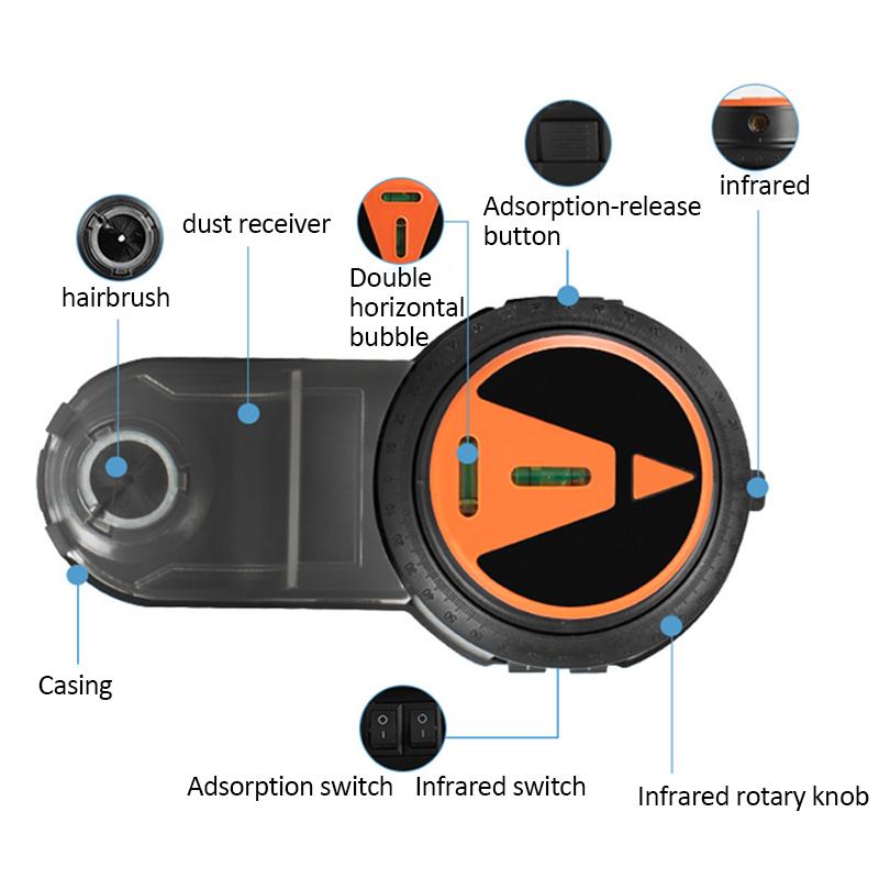 Electric Drilling Dust Collector 360° Laser Level In Powerful