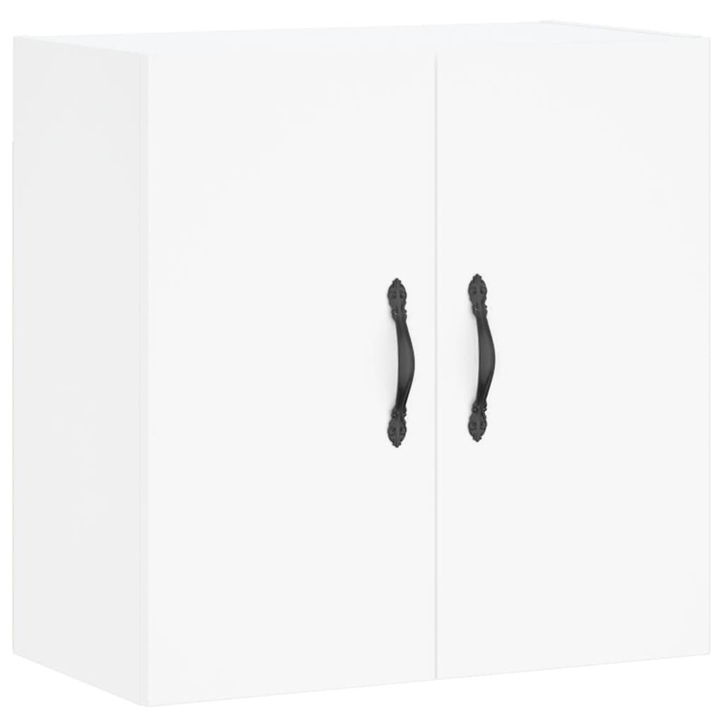 Wall Mounted Cabinet White 60 X 31 X 60 Cm Engineered Wood