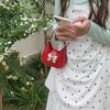 Niche Bow Handbag New Spring and Summer Trend Sweet and Cool Mini Lipstick Chain Bag Crossbody Mini Bag Women
