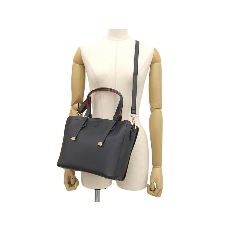 [Rinle] Bag Ladies Tote Bag Shoulder Bag Handbag 2WAY Front Pocket Work Bag Shoulder Bag Simple D.KELLY