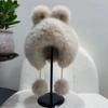 2025 Winter Women's Plush Earmuff Hat with Cute Rabbit Ears - Thick, Cold-Proof, and Windproof Fashion Trend