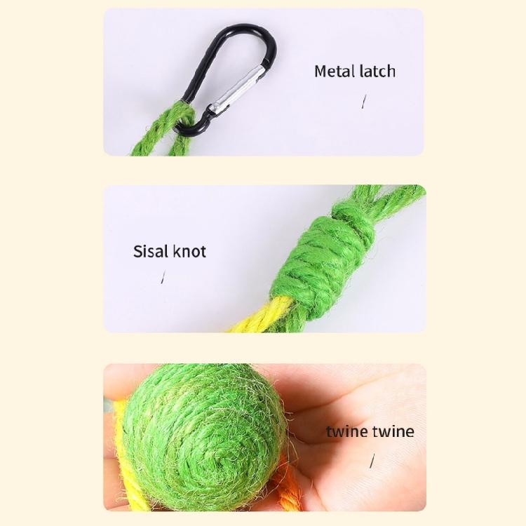 Cats Sisal Rope Natural Sisal Sphere for Mental Stimulation and Physical Activity
