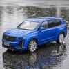 1:24 Cadillac XT6 2023 Off Road SUV Alloy Car Model Diecast Metal Car Model Home Trendy Ornaments & Computer Desktop Decoration