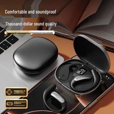 M127 Wireless Bluetooth Air Conduction Headphones, Over-Ear & In-Ear, Long Battery Life for Sports & Running