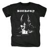 Bathory Black Metal Venom Men Women 100% Cotton Quality T-shirt Hip-Hop Casual Street Rock Harajuku Classic Short Sleeve Clothes