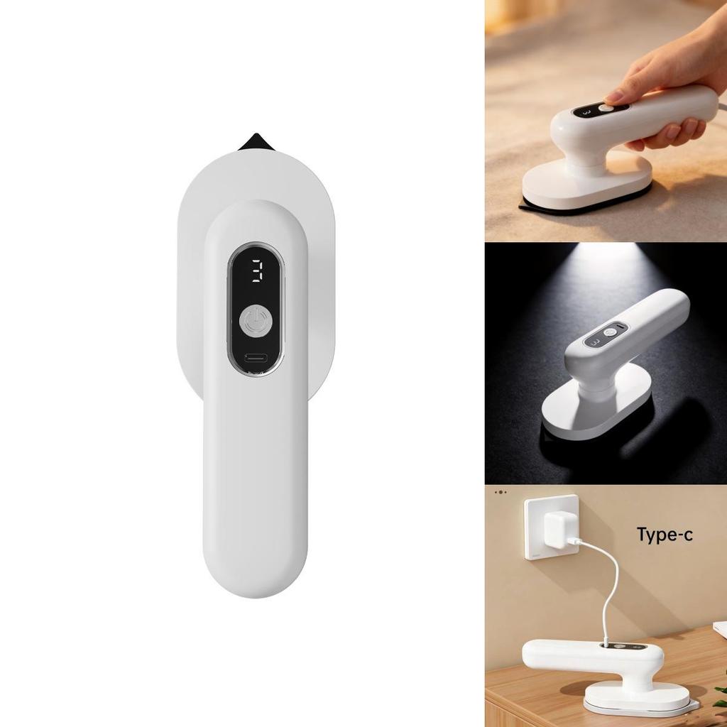 Mini Vaporella Portatile Senza Fili da Viaggio con Riscaldamento Ceramico per Uso Domestico e Commerciale