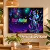 Mewtwo Custom Name Diamond Painting Personalized 5D Full Drill DIY Diamond Art Home Decor