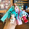 2nd Generation Miku Keychain Cartoon and Cute Ins Gift Car Bag Schoolbag Girls Doll Machine Companion Gift Personalized Gift Y2k