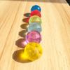 15pcs 0.98inch Rubber Elastic Pet Toy Ball Mixing Colors Machine Fillers Party Game Prizes Home Outside Activities Supplies YMY