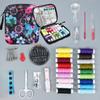 Portable Needle and Thread Set for Home Sewing and Mending – Includes Stitching Method Book and Case