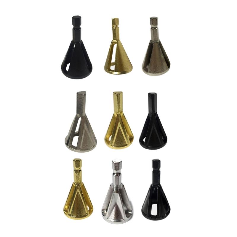 High Speed Steel Hexadecimal Shank Deburring External Chamfer Tool Achieve Clean and Polished Results for DIY Project