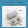 Toilet Seat Cushion: Anti-slip Shock Absorbing Silent Rubber Pads