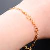 Cute Stainless Steel Bracelet Link Star Chain for Women Hand Chain Wristband Silver and Gold Color Anklet Metal Jewelry Gift