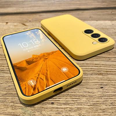 Puzdro S23 S22 Ultra Plus Štvorcové Tekuté Silikónové Puzdro na Telefón Pre Samsung Galaxy S23 S22 Ultra Plus S23Plus S23Ultra Mäkký Zadný Kryt