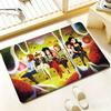 Anime K-K-On Floor Mat Bedroom Living Room Flannel Door Mat Non-Slip Home Decor