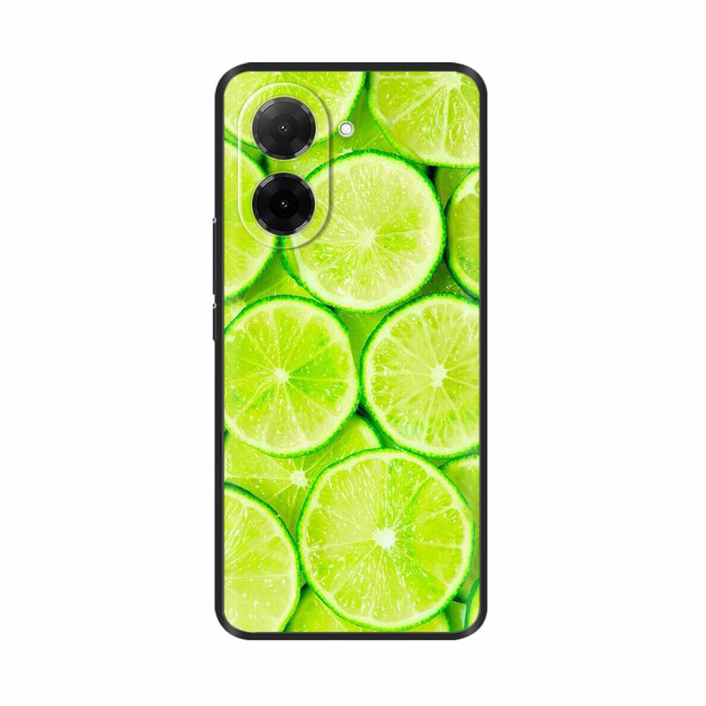 For Poco C71 Case Xiaomi Poco C71 Cover Fundas Coque Soft Black Silicone Camera Protector Phone Bumper Shell Poco C71 Casing