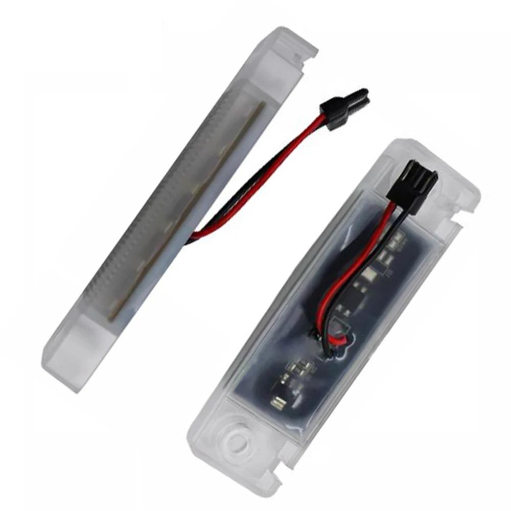 2 buc 12 V LED Lampă pentru plăcuța de înmatriculare pentru Toyota 4Runner Previa Land Cruiser Prado pentru Toyota Sequoia Corolla Lumină albă pentru plăcuța de înmatriculare