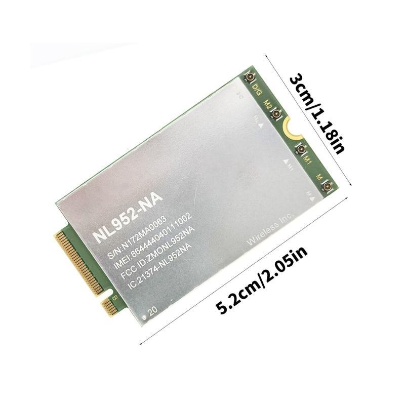 NL952 M.2 LTE Advanced Wireless Module NL952NA With 2Gbps DL and 150Mbps UL Speed for Drones Wide Applications