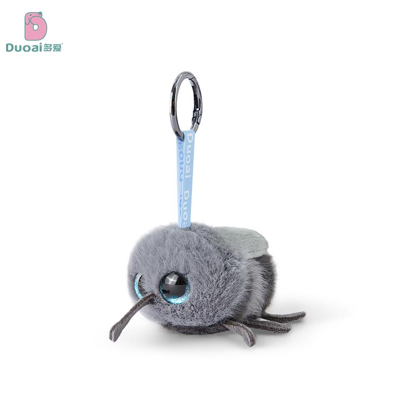 Insect Series Plush Toy Bee Ladybug Cockroaches Spider Keychain For Accessories Bag Funny Pendant Keyring Fans Gifts