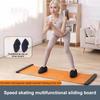 Fitness Glide Plate 140Cm 180Cm 200Cm Yoga Sliding Mat Core Training Board For Roller Skating Leg Exercise Fitness Equipment