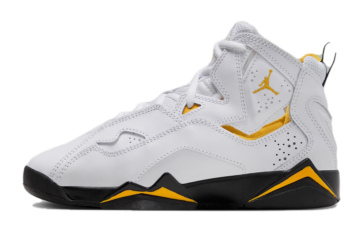 Air Jordan True Flight  Белый Желтый Охра  Gs 343795-107 36.5