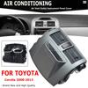 A/C Air Conditioning Air Vent Outlet Panel Grille Cover For Toyota Corolla Altis E15 2007-2013 Car Styling
