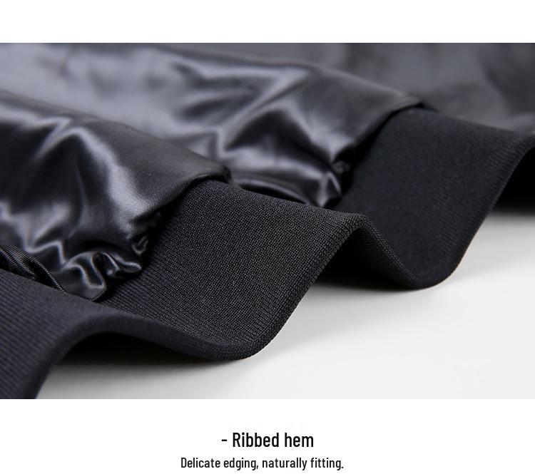 Men's Korean Style Casual Motorcycle Baseball Collar Jacket