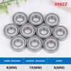 10Pcs Skateboard Bearings Miniature Deep Groove Ball Bearings 693 694 695 696 697 698 699 Zz For Scooter Or Toys