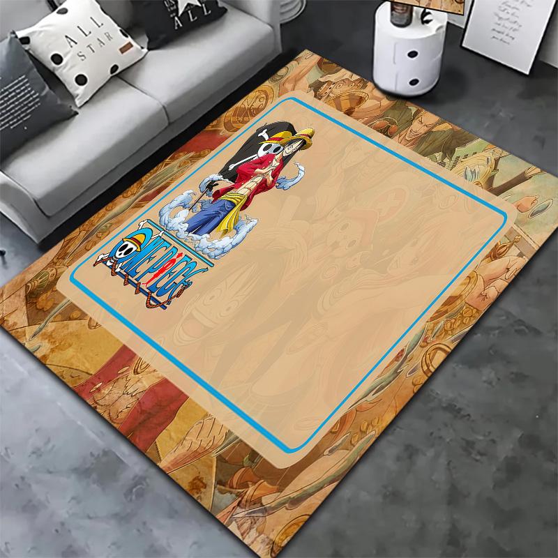 Anime One Piece Carpet Rug For Living Room Bedroom Home Sofa Decoration,kids Play Nonslip Floor Mat