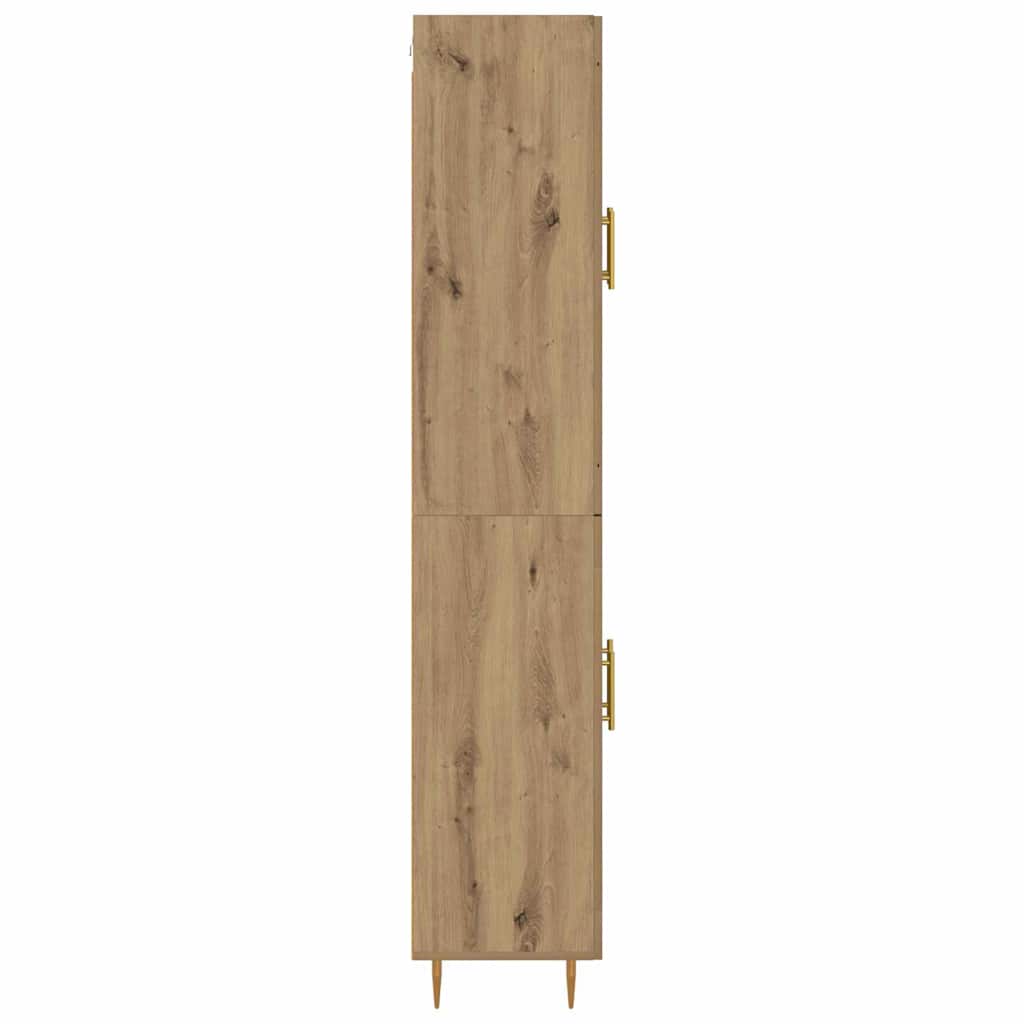 Highboard Artisan Oak 69.5 x 34 x 180 cm Particleboard