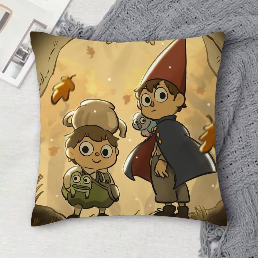 OOver the Garden Wall Doublesided Printed Square Decorative Cushion Cover for Sofa Living Room Home Decor