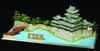 Doyusha 1/350 Japanese Castle Standard Matsumoto Castle Plastic Model S-24 Molded Color