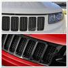 JIDIXIAN Racing Grills for Jeep Grand Cherokee 2014 2015 2016 Front Insert Honeycomb Grille Mesh Decoration Cover Accessories