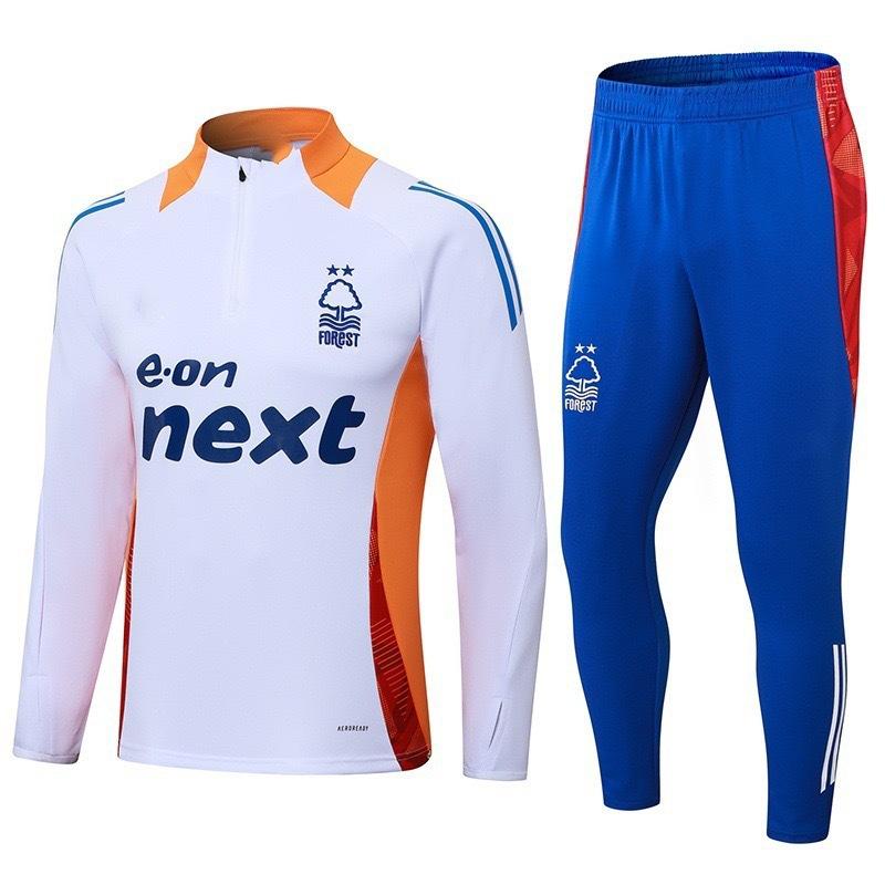 Autumn And Winter Real Madrid Barcelona Arsenal Training Suit Long Sleeve Half Zipper Football Suit Sportswear Adult Suit