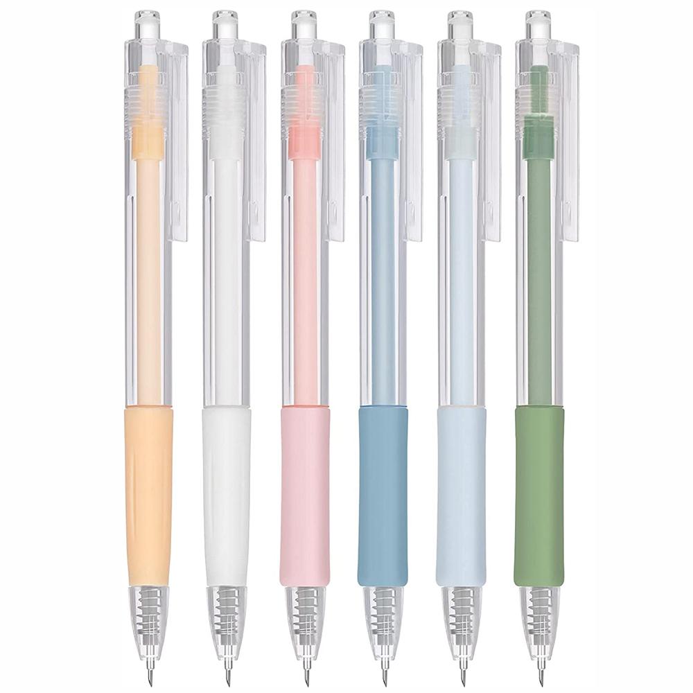 

6Pcs Craft Knife Pen Cutting Tool Paper Pen Cutter Precision Hobby Knife for DIY Artwork Cutting Carving Scrapbooking Supplies