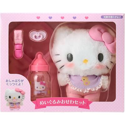 Sanrio Baby Plush Care Set Hello Kitty 199222