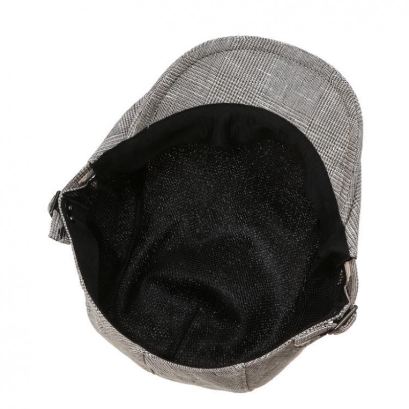 DakS Men S Brown Logo Hunting Cap Dbhe4e754w3