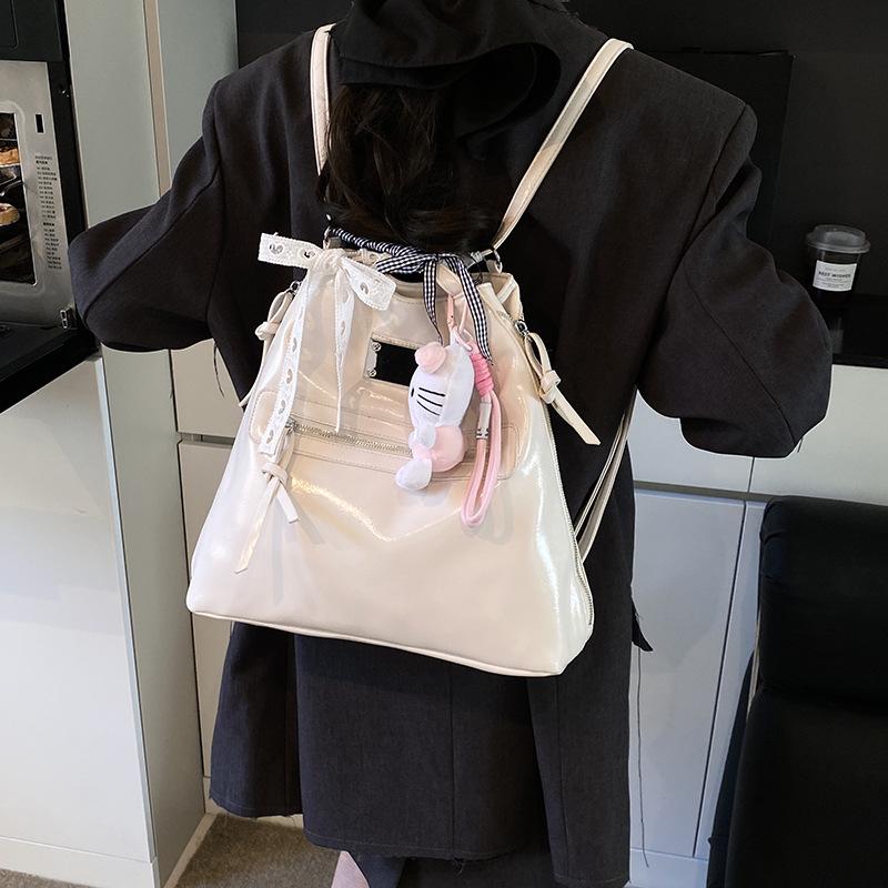 Trendy Solid Color Fashion Handbag Women's 2025 New Simple Texture Underarm Bag Niche Versatile Shoulder Bag