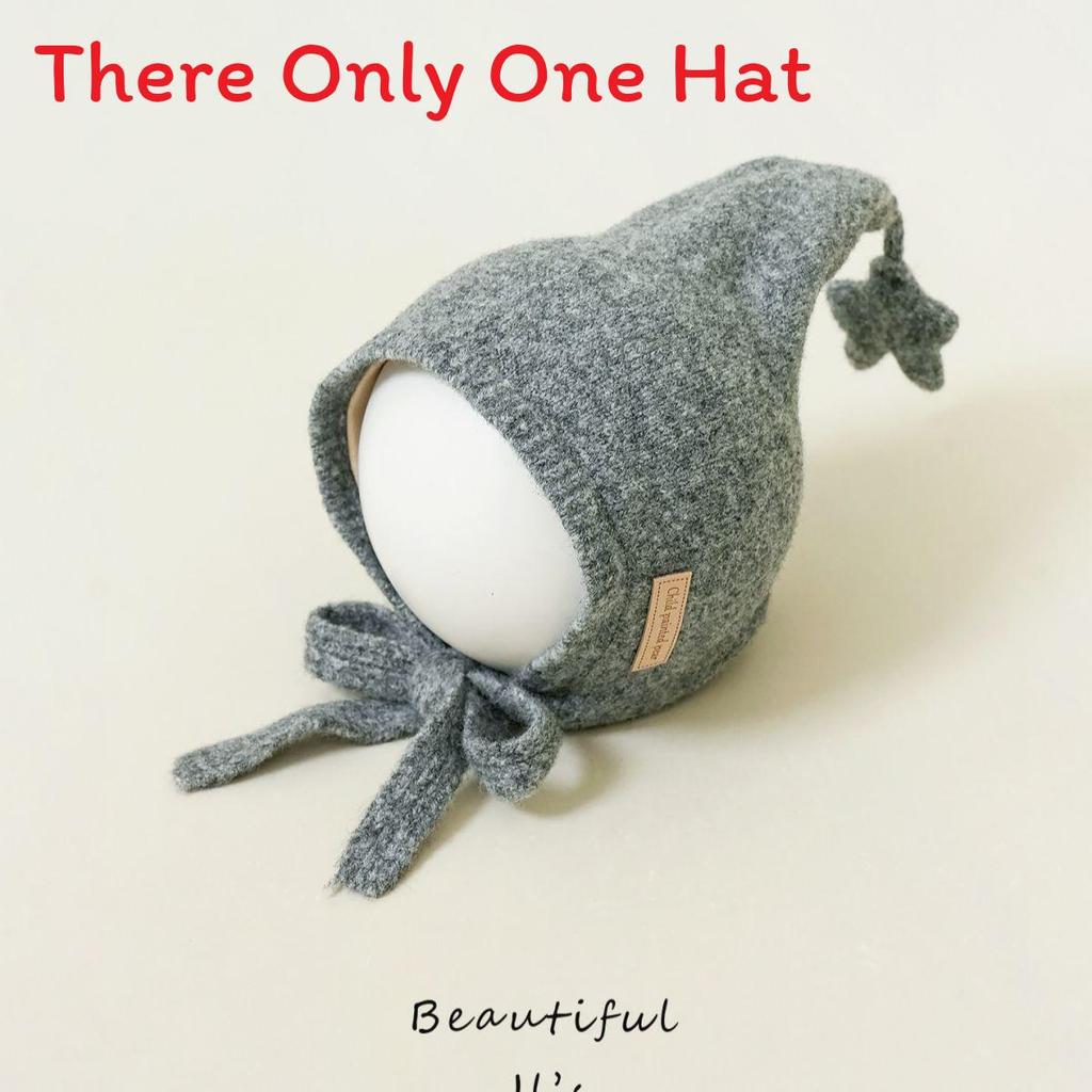 

Childrens Thick Warm Star Pattern Knitted Hat For Winter And Fall Season