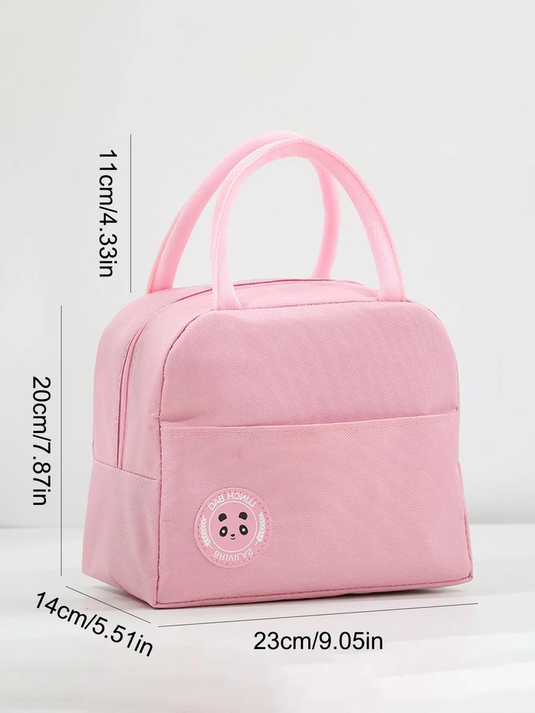 Cation Series Tropical Waterproof Insulation Lunch Box Bag Hand-Held Bento Bag with Thickened Ice Pack for Wholesale