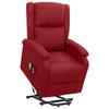 Day and Night - Day and Night Liftable Massage Chair Red Fabric